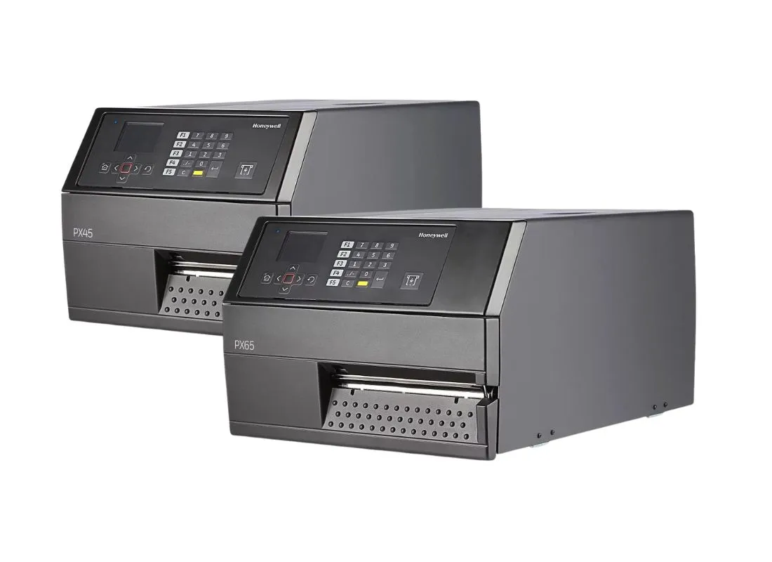 Honeywell PX45 i PX65 - drukarki przemysłowe