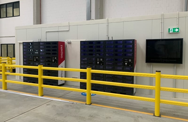 Zautomatyzowany system do wydania urządzeń I Terminalomat