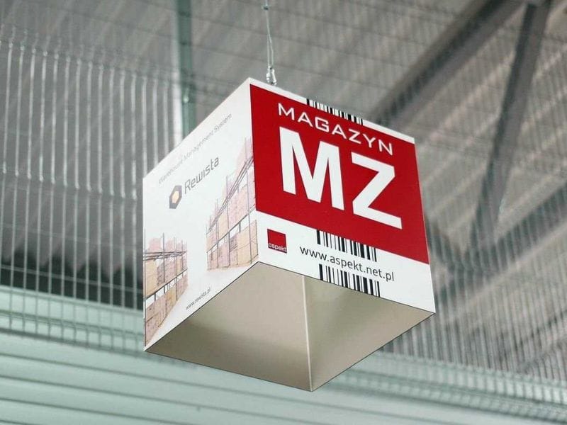 oznakowanie pionowe magazynu